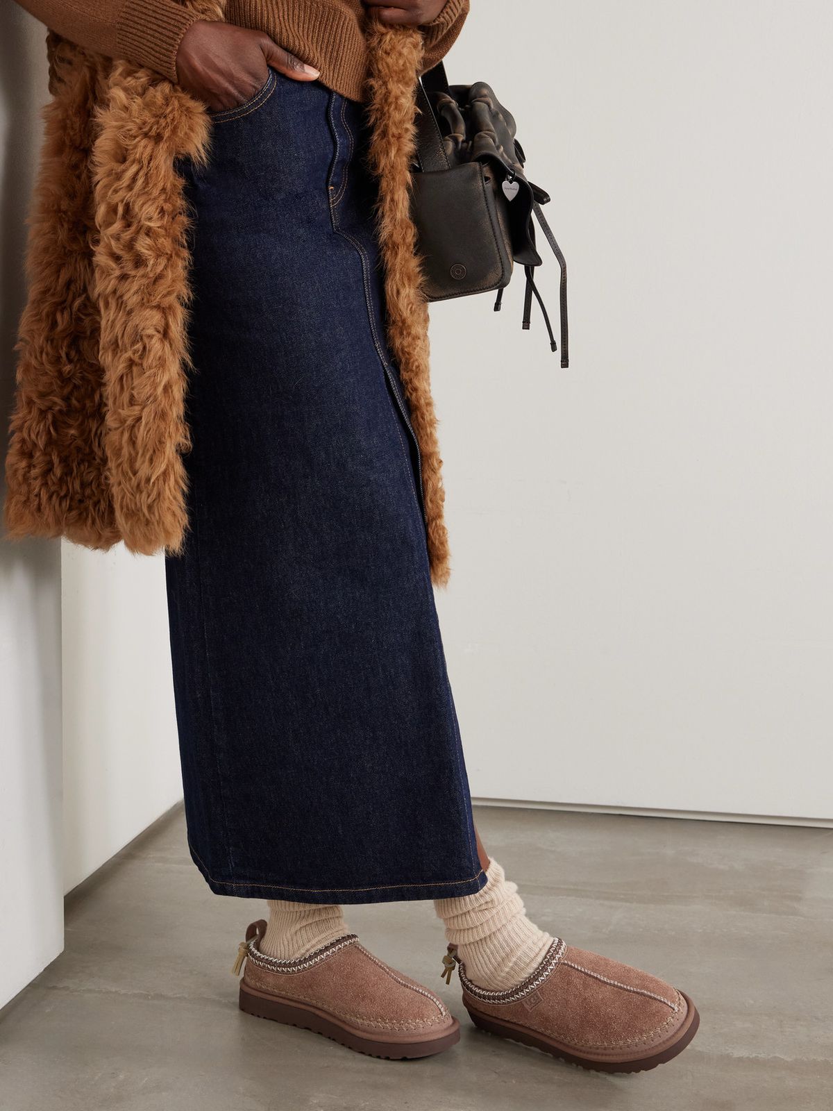 UGG Tasman Biarritz Slipper Rocky Oak