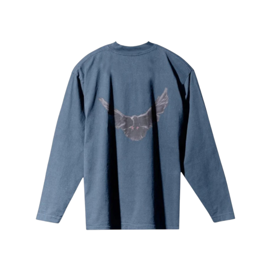 Yeezy Gap Dove Longsleeve Tee Dark Blue