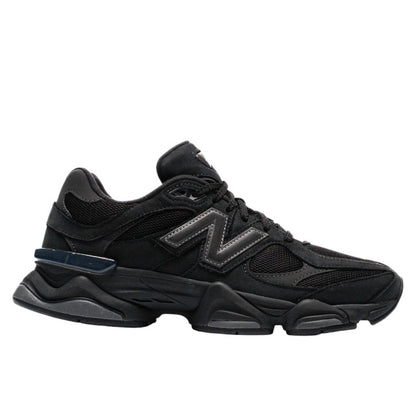 New Balance 9060 Triple Black Leather