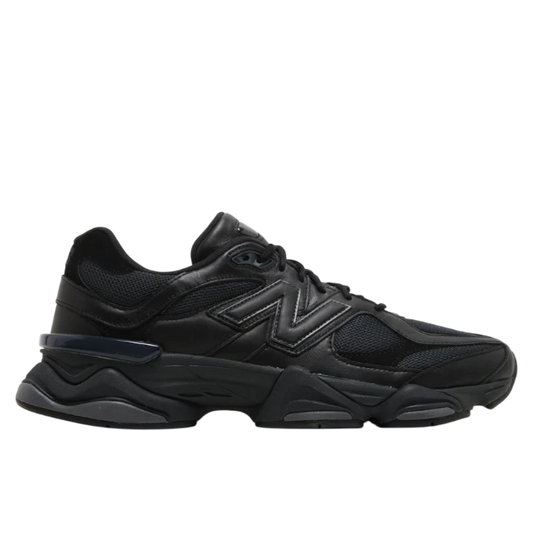 New Balance 9060 Triple Black Leather