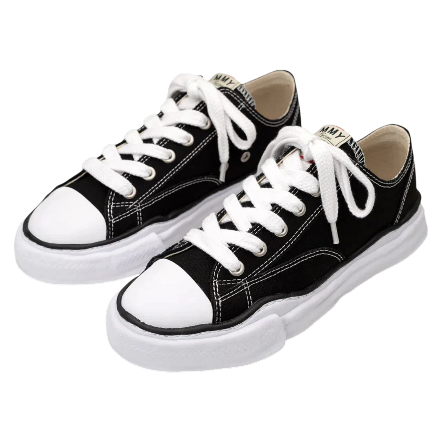 Mihara Yasuhiro Peterson Og Sole Canvas Low Black