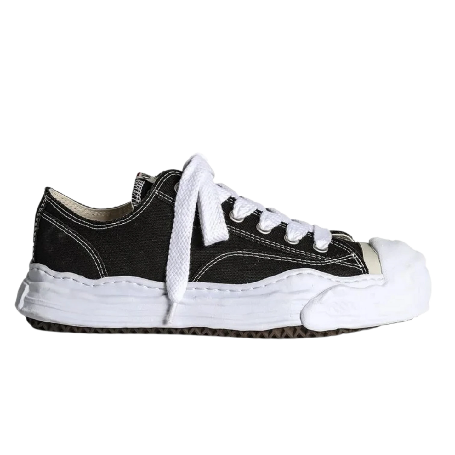 Mihara Yasuhiro Hank Og Sole Canvas Low Black