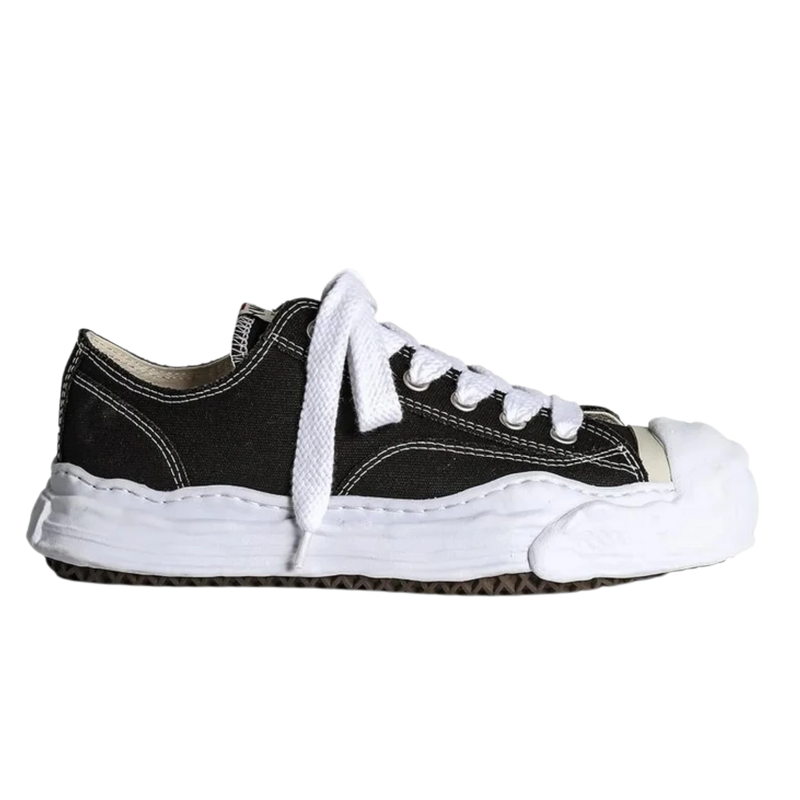 Mihara Yasuhiro Hank Og Sole Canvas Low Black