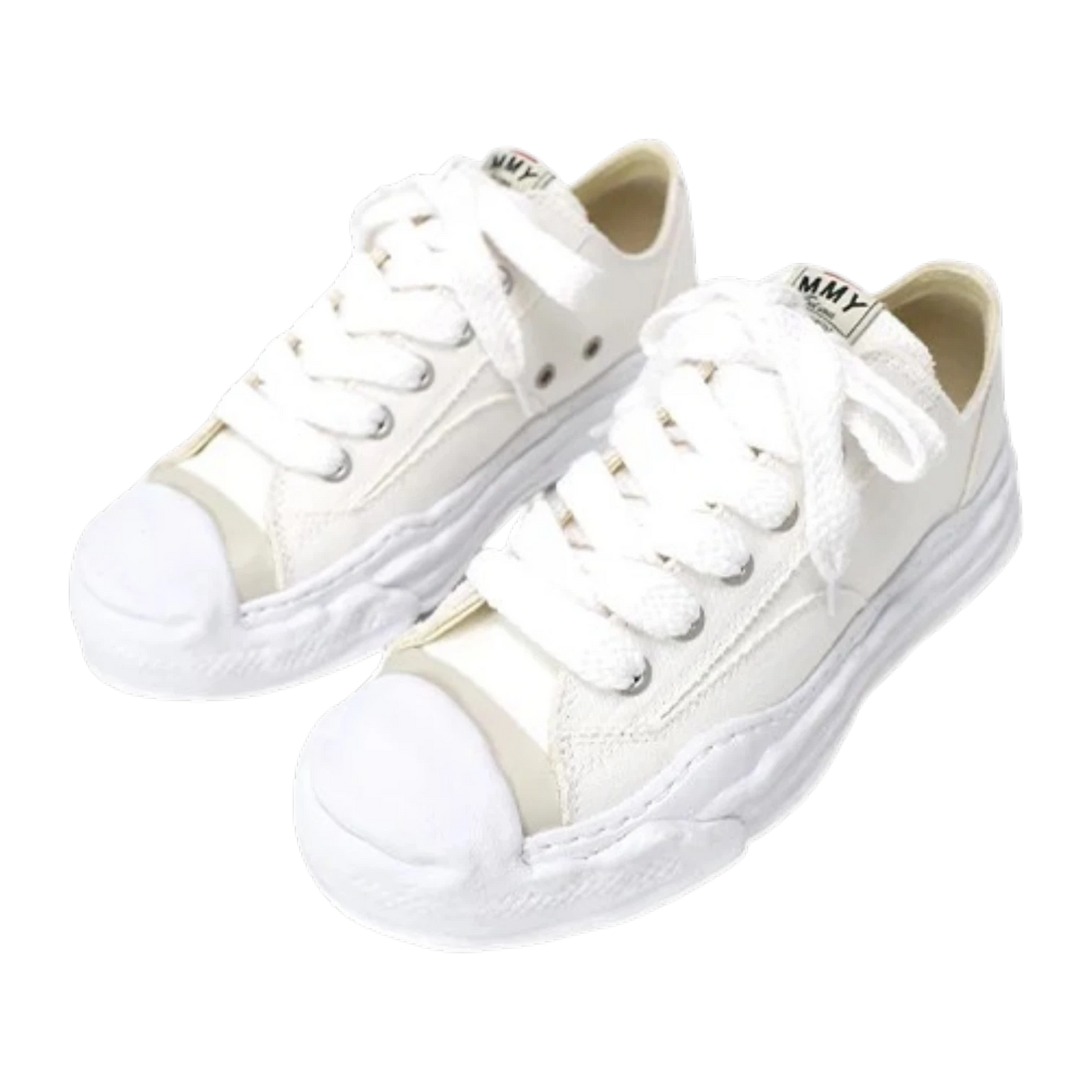 Mihara Yasuhiro Hank Og Sole Canvas Low White