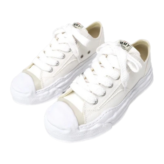 Mihara Yasuhiro Hank Og Sole Canvas Low White