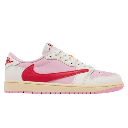 Jordan 1 Retro Low OG SP Travis Scott - Sail Tropical Pink