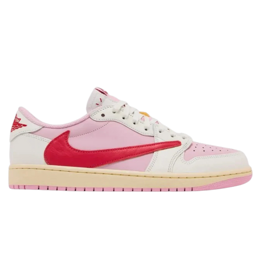 Jordan 1 Retro Low OG SP Travis Scott - Sail Tropical Pink
