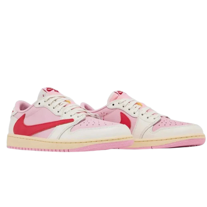 Jordan 1 Retro Low OG SP Travis Scott - Sail Tropical Pink