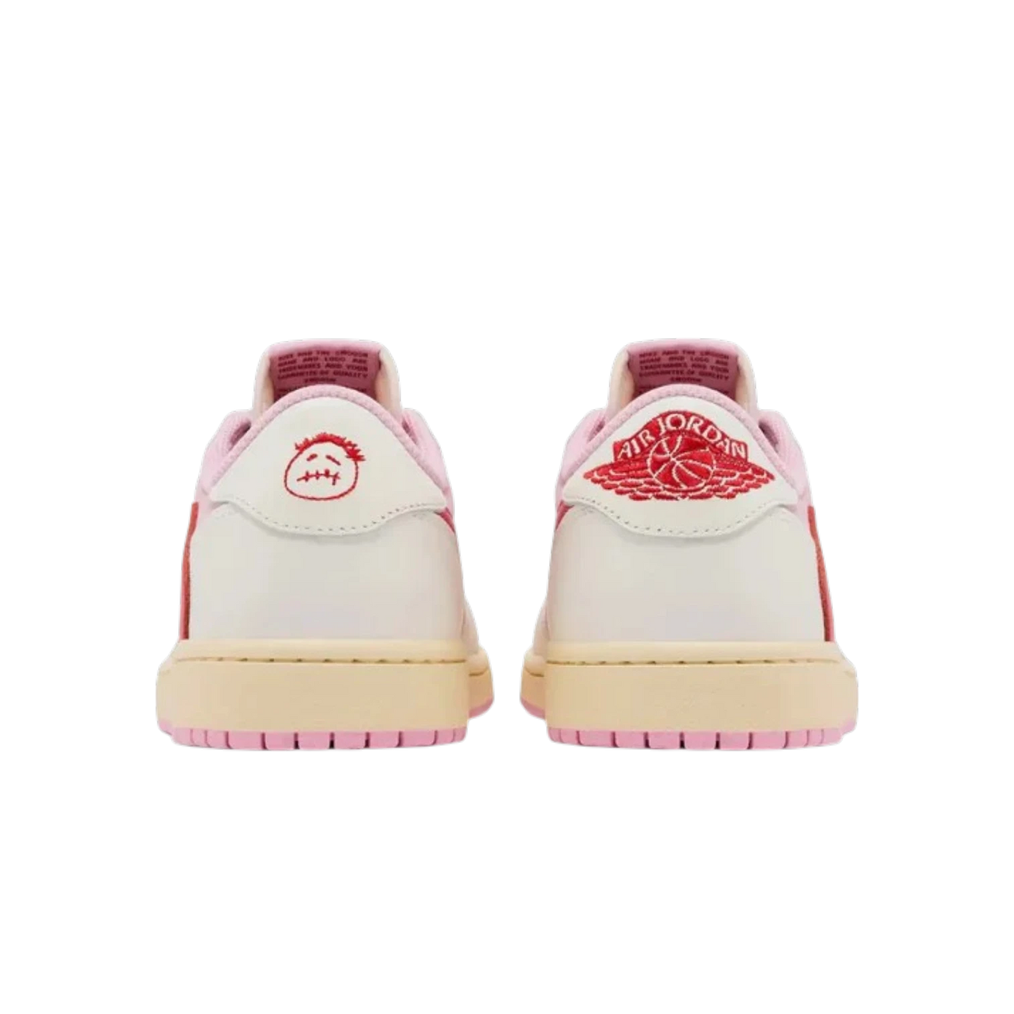 Jordan 1 Retro Low OG SP Travis Scott - Sail Tropical Pink