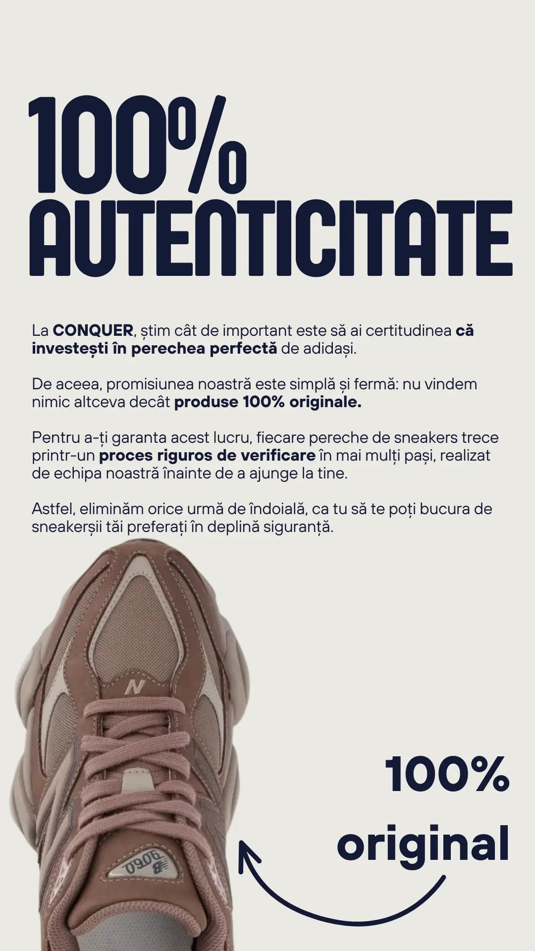 100% Autenticitate