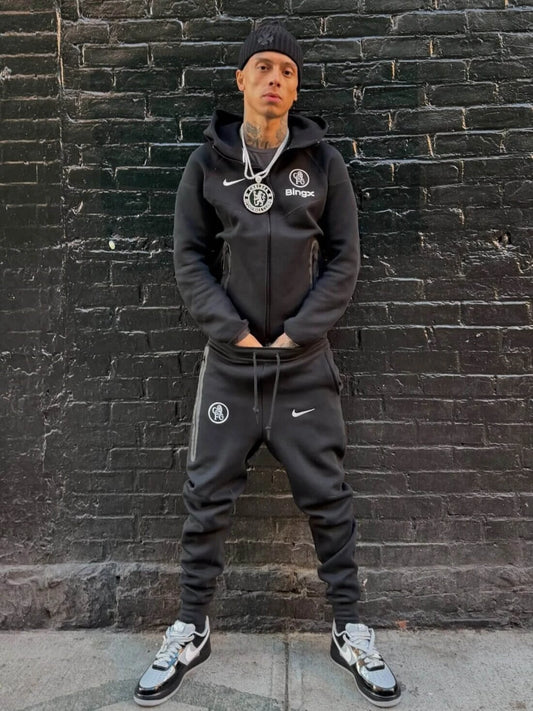 Nike Air Force 1 Low Syna Central Cee Black White Smoke Grey