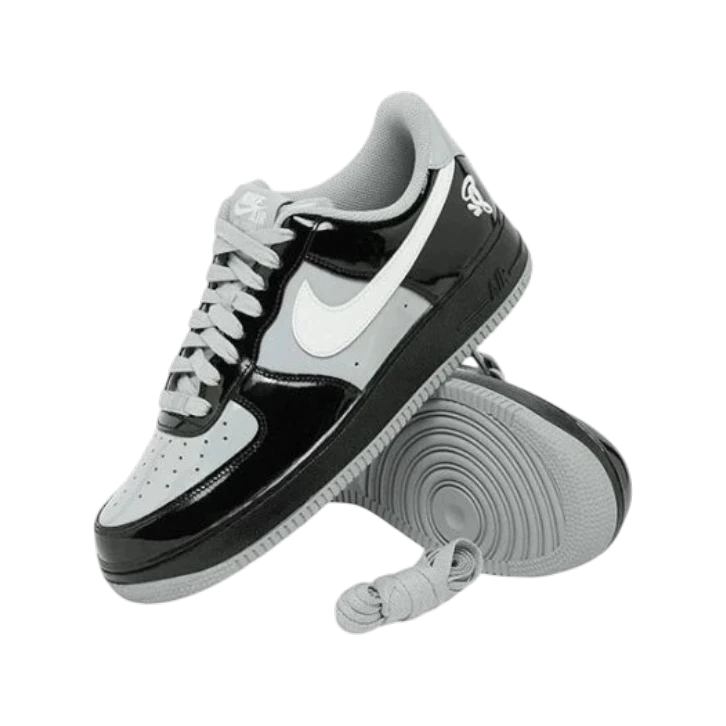 Nike Air Force 1 Low Syna Central Cee Black White Smoke Grey
