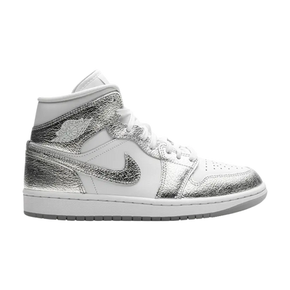 Jordan 1 Mid SE Metallic Silver (Women's)