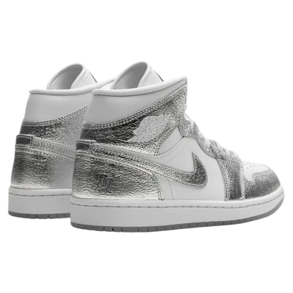 Jordan 1 Mid SE Metallic Silver (Women's)