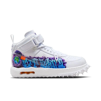 Nike Air Force 1 Mid Off-White Graffiti White