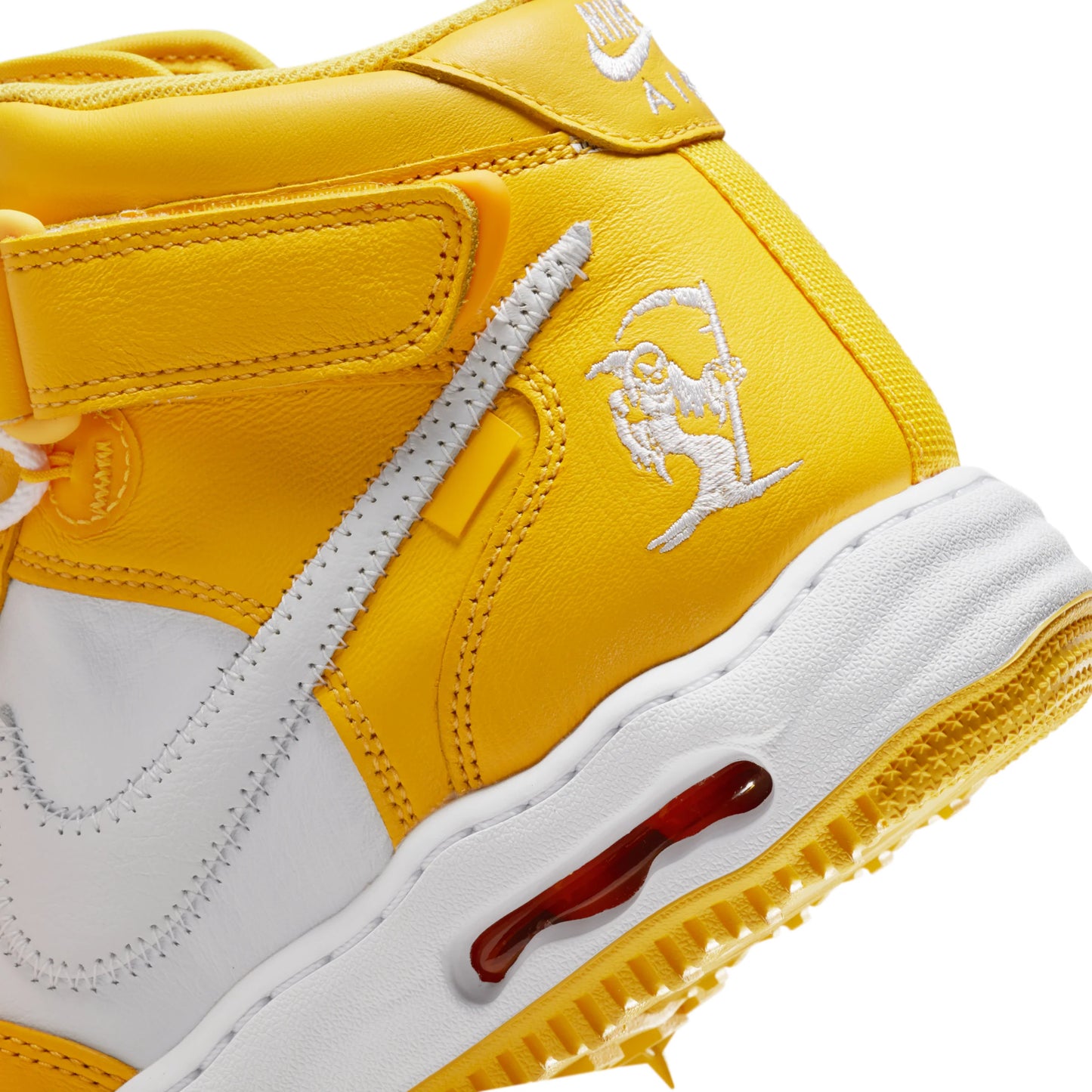 Nike Air Force 1 Mid Off-White Varsity Maize