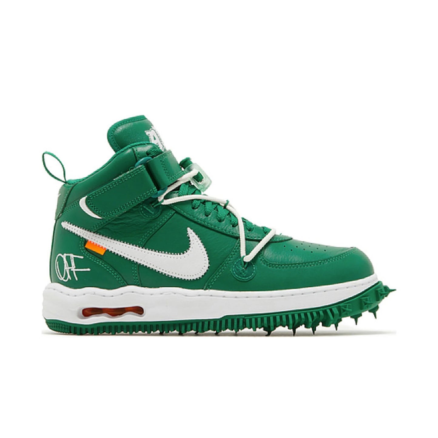 Nike Air Force 1 Mid Off-White Pine Green