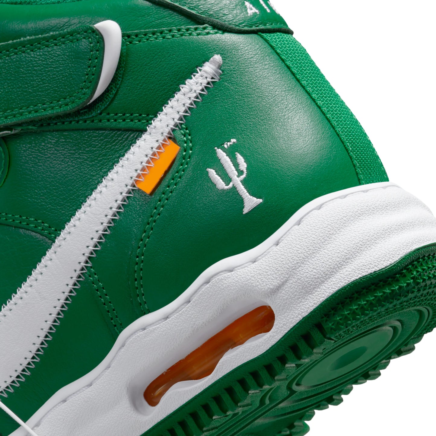 Nike Air Force 1 Mid Off-White Pine Green