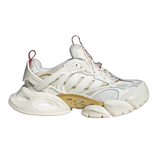 Adidas XLG Runner Deluxe Off White Gold Metallic Red