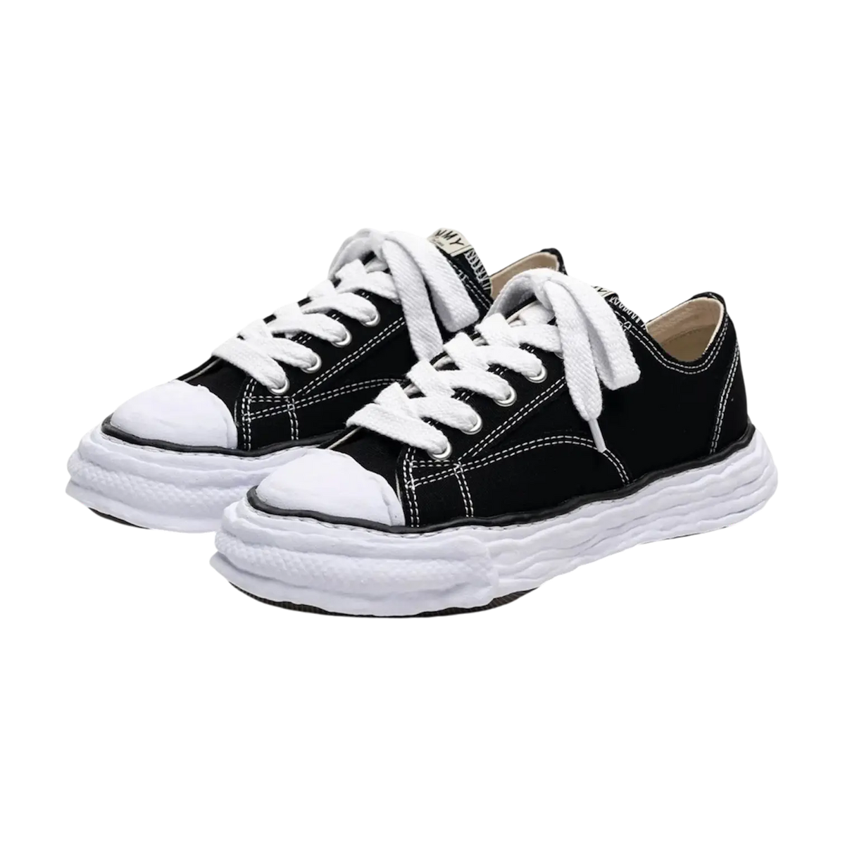 Maison Mihara Yasuhiro Peterson 23 OG Sole Canvas Low Black