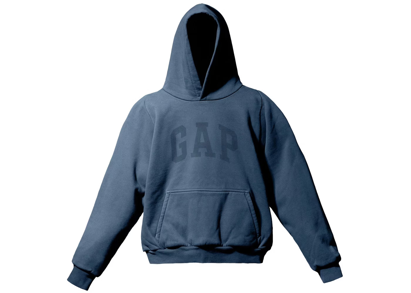 Yeezy Gap Dove Shrunken Hoodie "Dark Blue"
