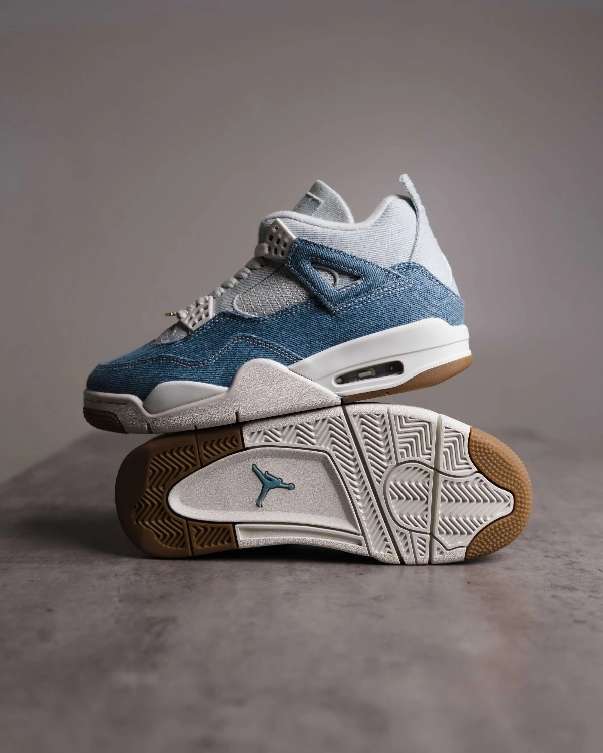 Jordan 4 Retro TEX Denim Worn Blue (Women's)