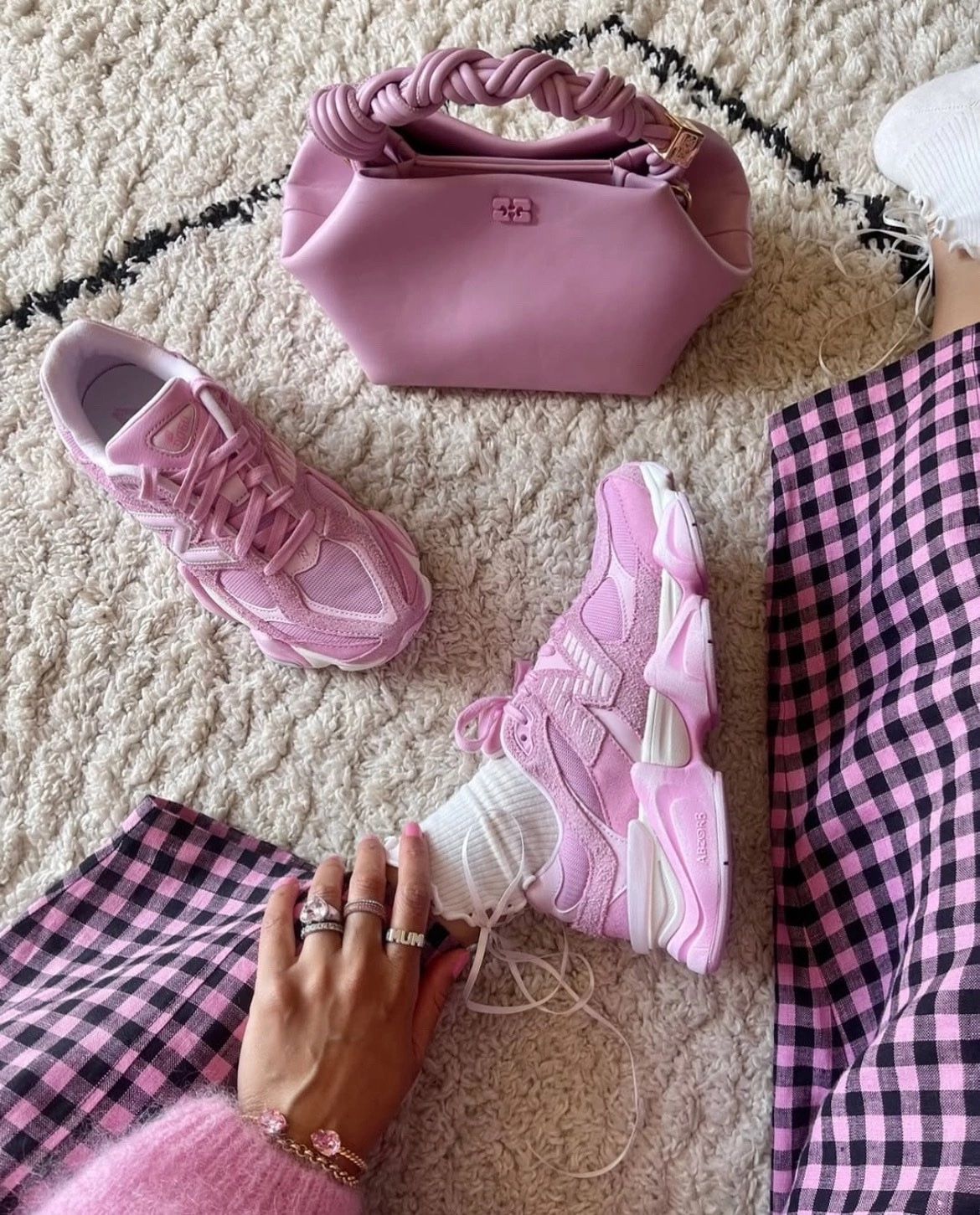 New Balance 9060 Pink Overdye