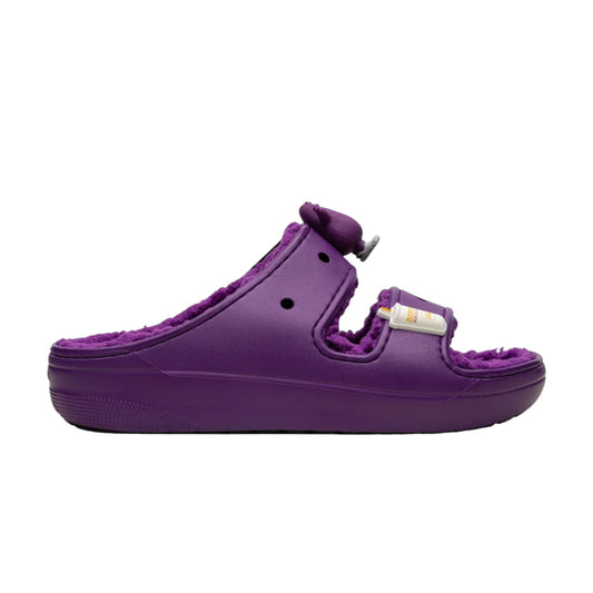 Crocs x McDonalds Grimace Cozzzy sandals